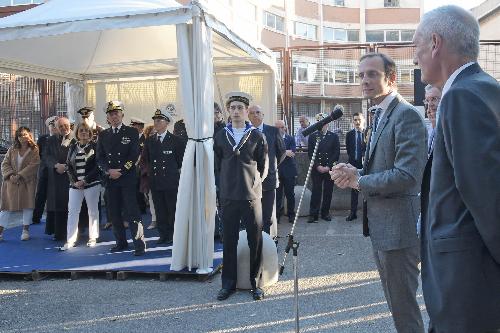 Il governatore FVG, Massimiliano Fedriga, inaugura la nuova sede dell'Accademia Nautica dell'Adriatico a Trieste